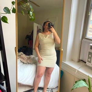 Free People boho mini dress